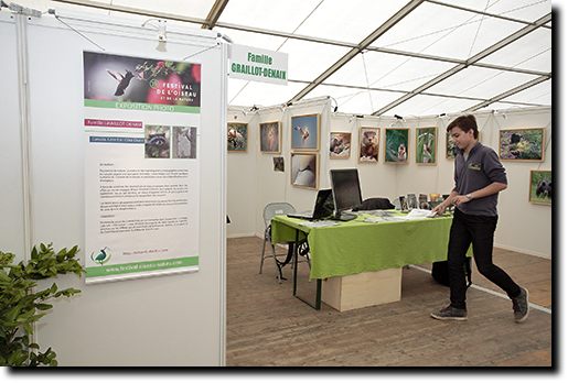 Stand Festival de l'Oiseau 2016